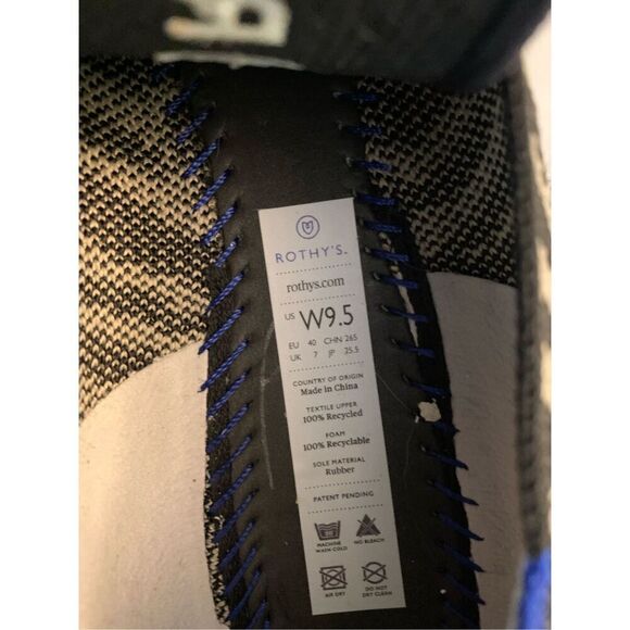 Rothy's The Point flats Zebra women's size 9.5 NEW - Picture 4 of 4